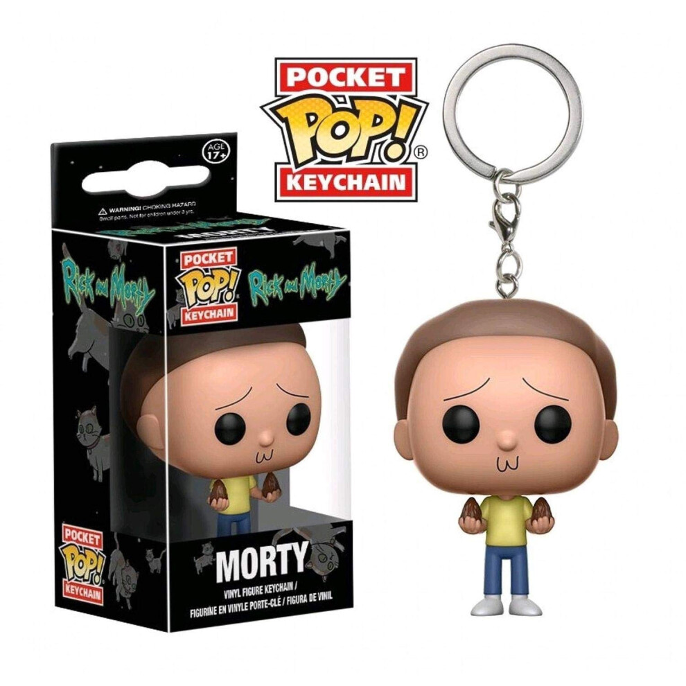 Funko Pop Keychain Rick and Morty Action Figure