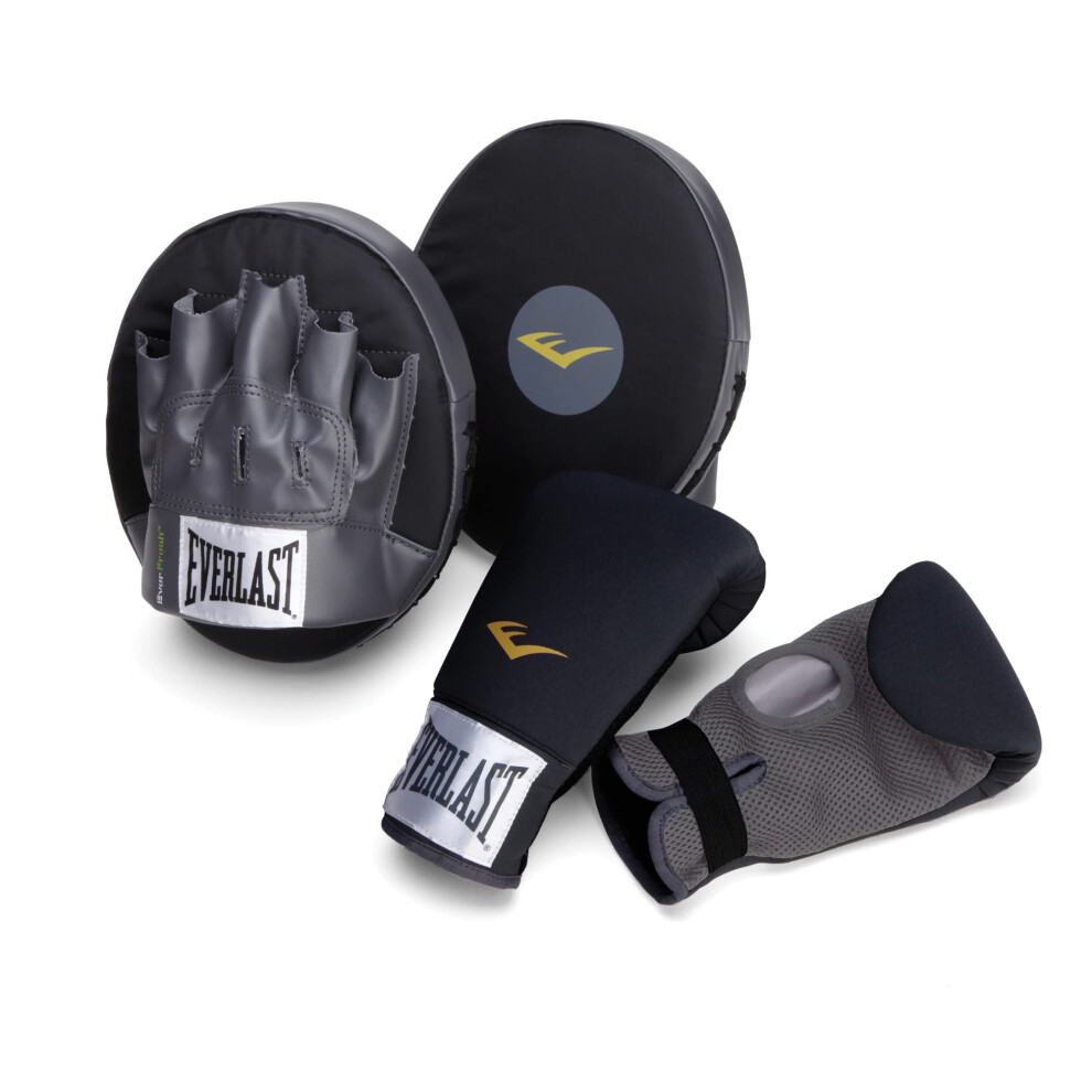 Everlast 3010 Boxing Fitness Kit  Black/Grey