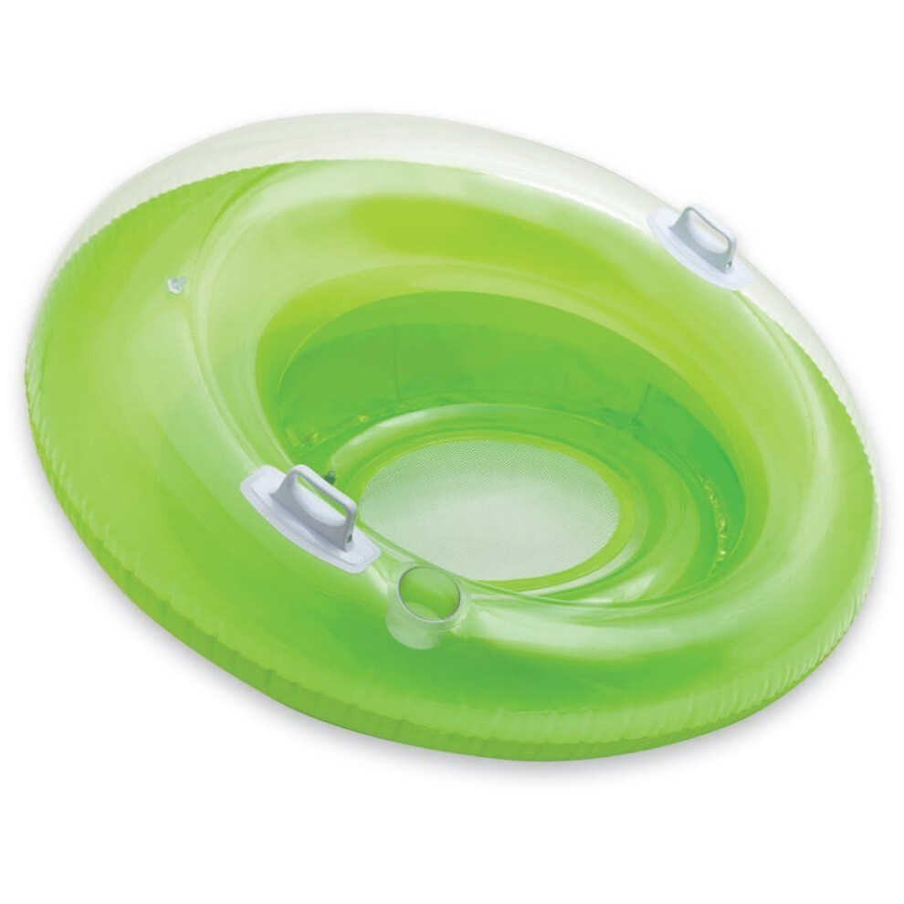 Intex Sit 'n Lounge Inflatable Pool Float  47"" Diameter  for Ages 8+  1 Pack (Colors May Vary)