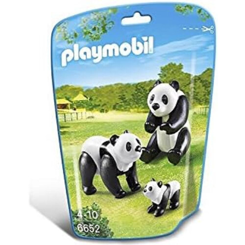 PLAYMOBIL Playmobil Panda Family Building Kit