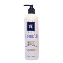 Swisa Beauty Dead Sea Lozione intensiva per la cura dei piedi - Contiene Aloe Vera come base e olio di eucalipto per una penetrazione profonda.