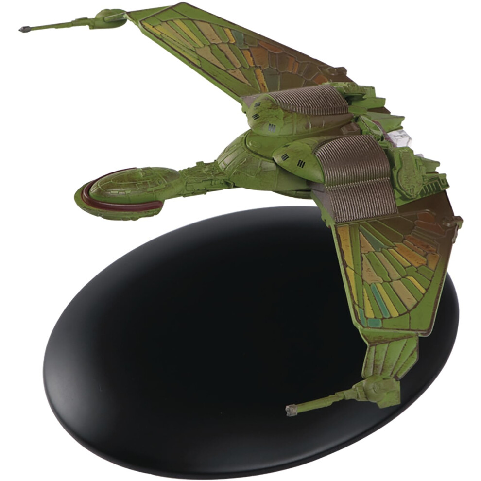 Eaglemoss Star Trek The Official Starships Collection 2: Klingon Bird of Prey Ship Replica Figurine  Green