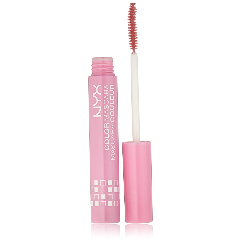 NYX Professional Makeup Color Mascara  Pink Petals  0.32 Fluid Ounce