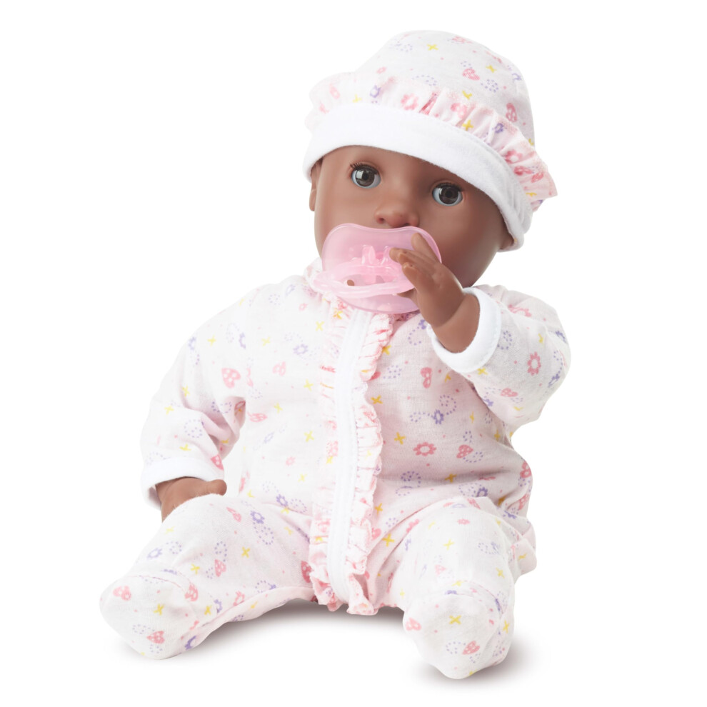 Melissa & Doug Mine to Love Gabrielle 12 Poseable Baby Doll With Romper  Hat