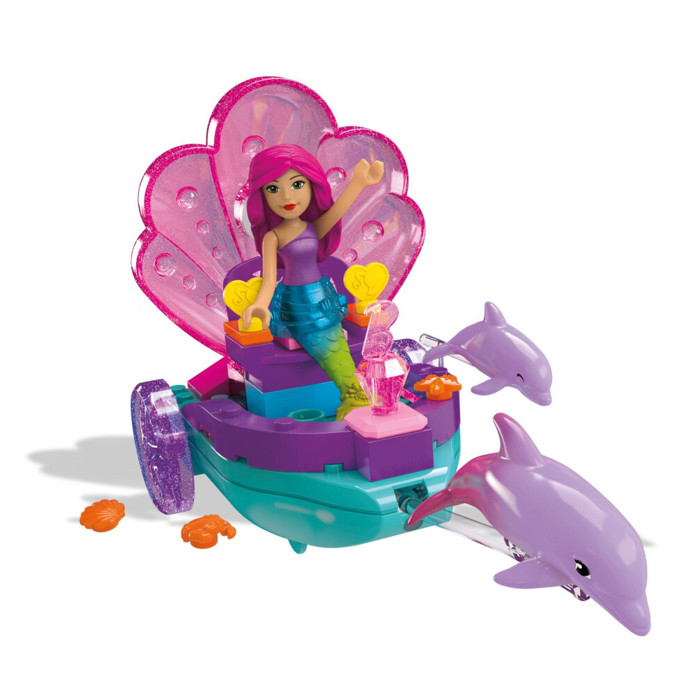 Mega Barbie Bloks Mermaid Carriage