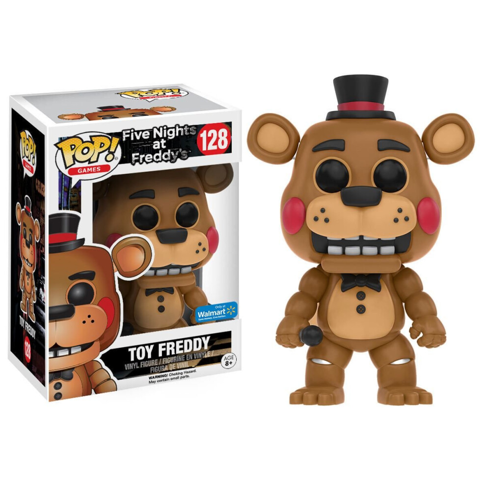 Funko Five Nights At Freddy's Limited Edition Toy Freddy Pop! Walmart Exclusive