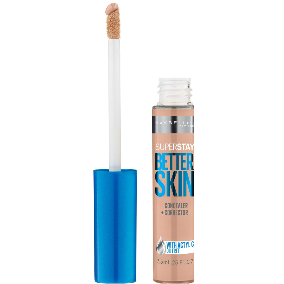 Maybelline New York Superstay Better Skin Concealer  Light/Medium  0.25 Fluid Ounce