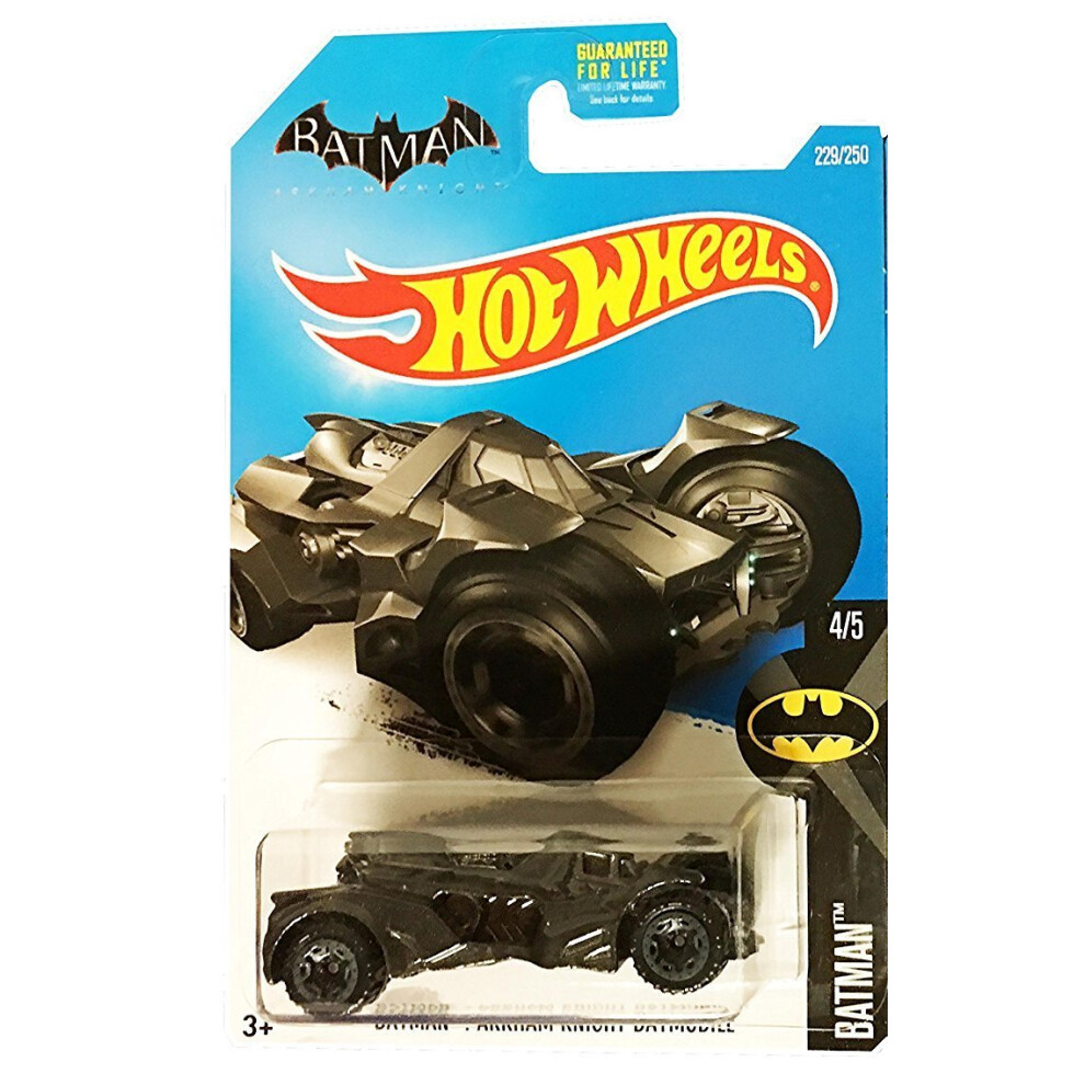 Hot Wheels 2016 Batman Batman Arkham Knight Batmobile 229/250  Dark Gray