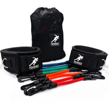 Kbands | Speed and Strength Leg Resistance Bands | Includes Speed 101 and Agility FX Digital Training Programs - Sizes for Youth Intermediate and Ad