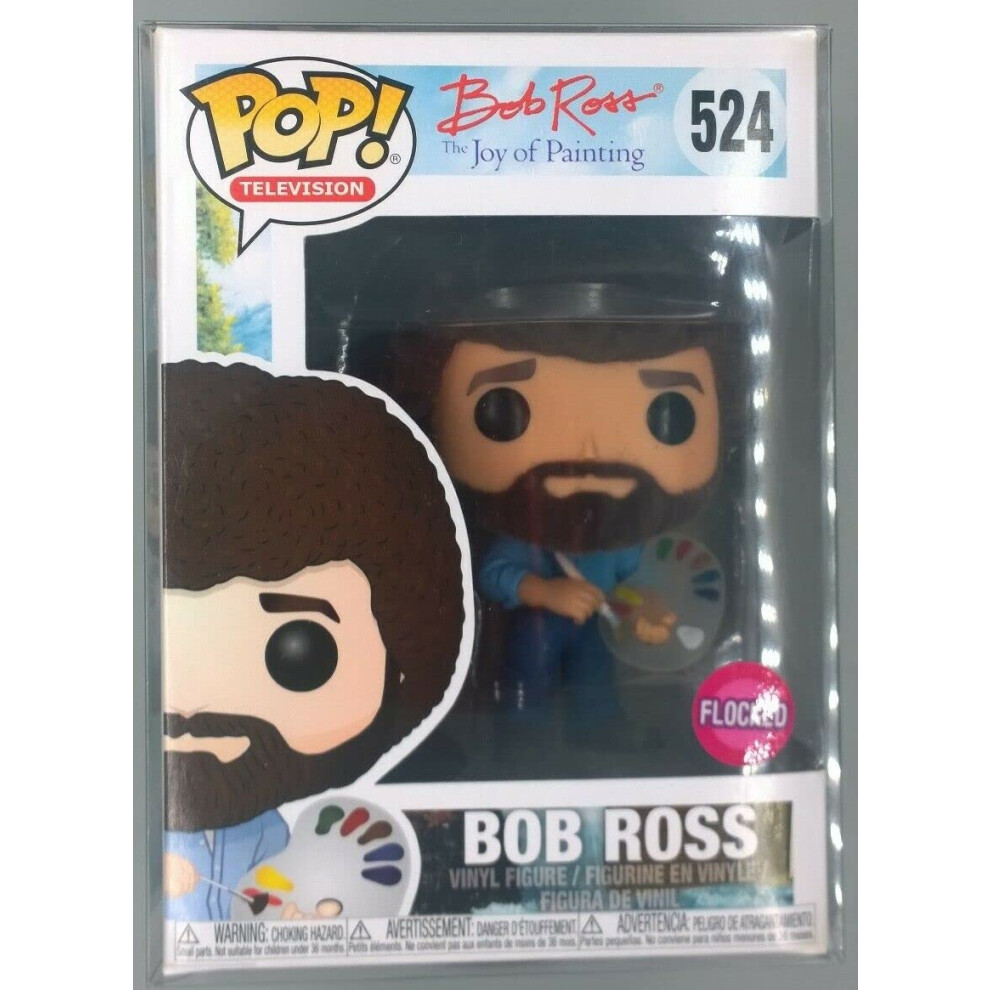 Funko POP! Flocked Bob Ross #524