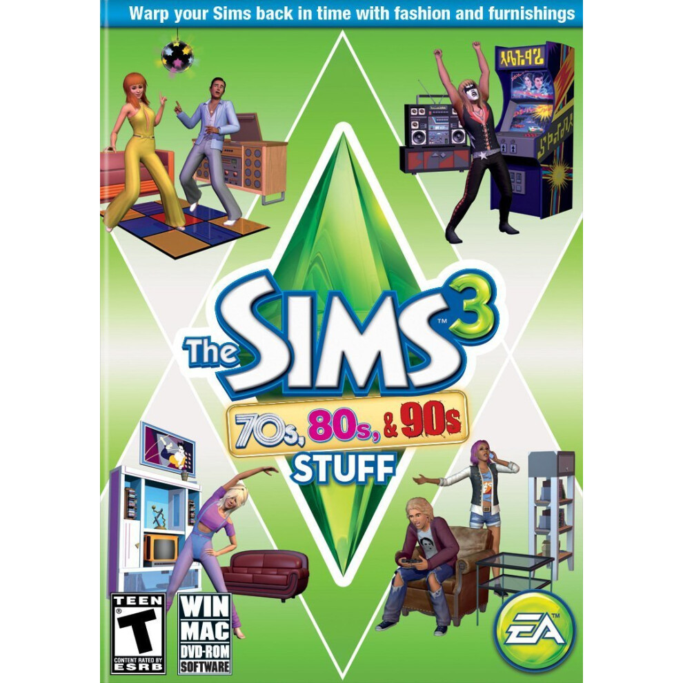 The Sims 3 70's  80's and 90's Stuff