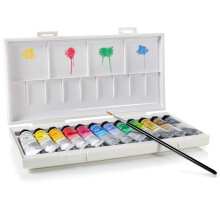 Σετ Υδατοχρώματα Sennelier La Petite Aquarelle, 0.33 Fl Oz (Συσκευασία 12), Πολυχρωμα