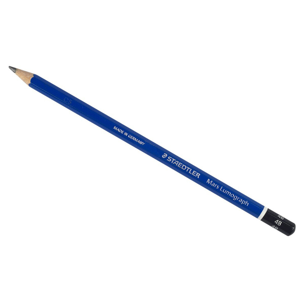 Staedtler Mars STD-100-4B Lumograph 4B Drawing Pencil