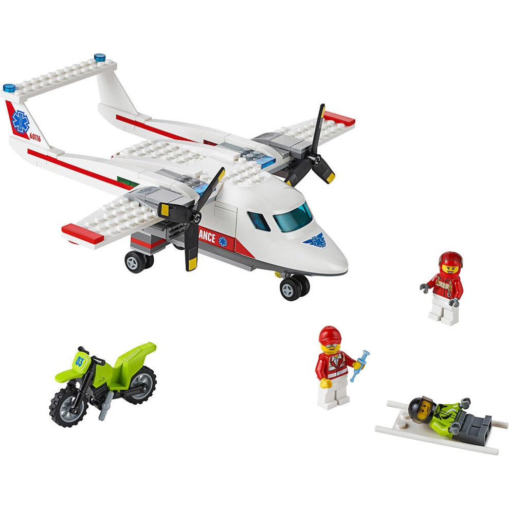 LEGO City Great Vehicles Ambulance Plane (183 Piece)