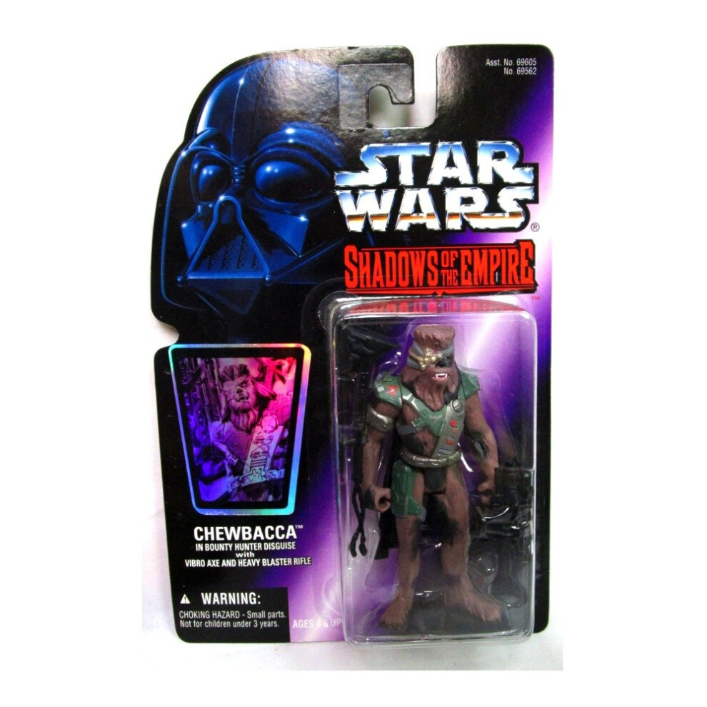 Star Wars Shadows of the Empire Chewbacca in Bounty Hunter Disguise Action Figure