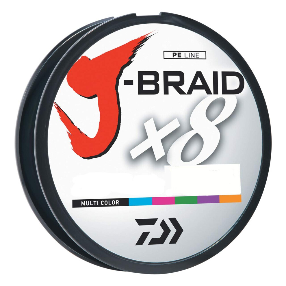 J-BRAIDX8  Filler Spool  Multi-Color  Mono Dia.= 12lb.