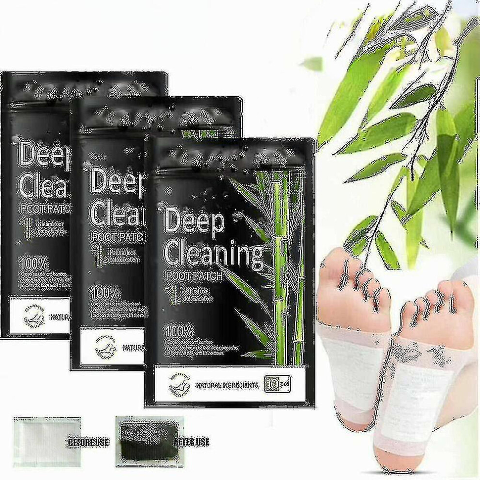 50pcs Detox Foot Patch Pad Body Toxins Feet Slimming Cleansing Herbs
