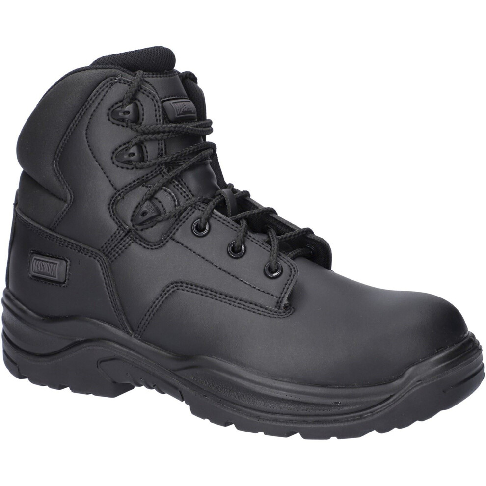 (Black, 3 (Adults')) Magnum Precision Sitemaster Leather Black Safety Boots