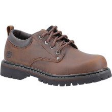 (Brown, 9 (Adults')) Skechers Tom Cats Leather Men's Dark Brown Lace-Up Shoes