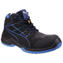(Blue, 6.5 (Adults')) Puma Safety Krypton Nubuck Blue Safety Boots