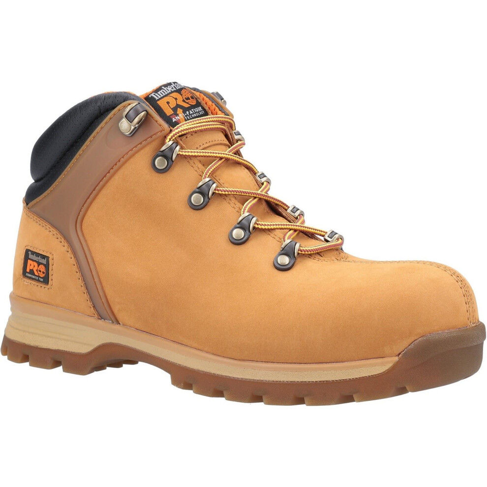 (Gold, 7 (Adults')) Timberland Pro Splitrock CT XT Leather Wheat Safety Boots