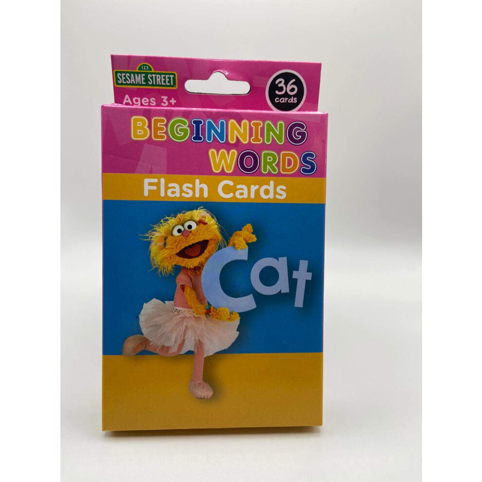 Sesame Street Beginning Words Flash Cards