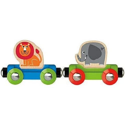 Tren de madera Hape "La Jungla"