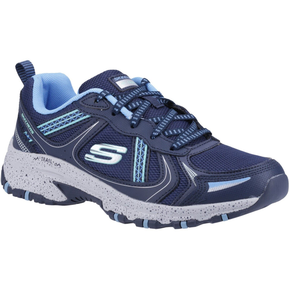 (Blue, 3 (Adults')) Skechers Hillcrest Leather Women's Navy/Blue Trainers