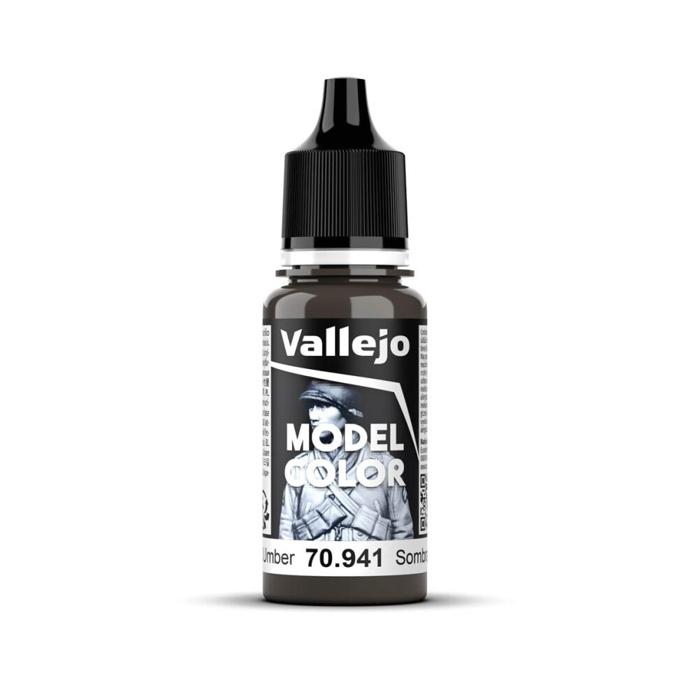 Vallejo Burnt Umber Model Color Paint  17ml