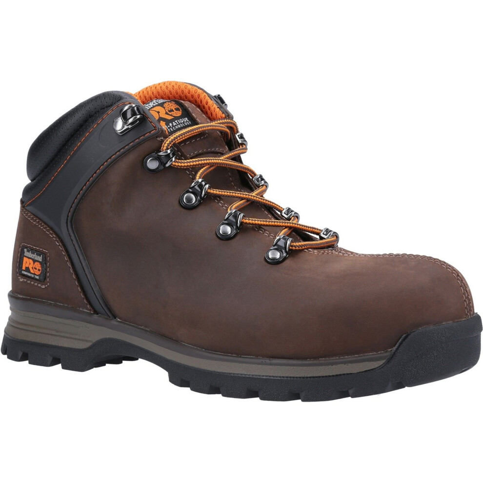 (Brown, 6 (Adults')) Timberland Pro Splitrock CT XT Leather Brown Safety Boots