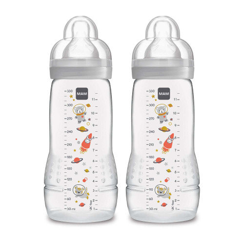MAM MAM, Easy Active, Babyflasche, 4+ Monate, 2 Stück