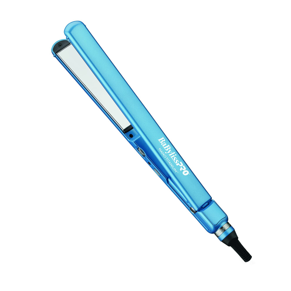 Babyliss Babylisspro Flat Iron Hair Straightener, 1 Inch Nano Titanium, Hair Styling Tools & Appliances, Bnt4072tuc