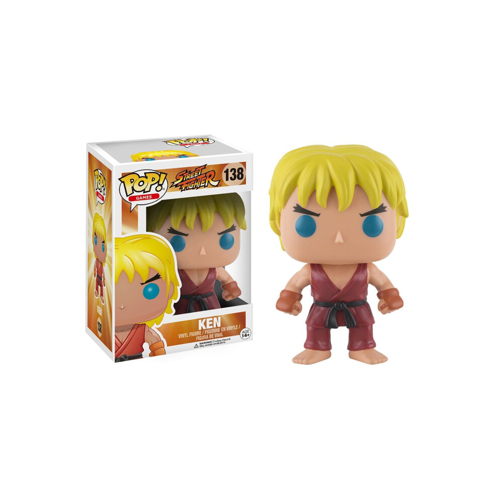 Funko Street Fighter Ken Pop Games Figure