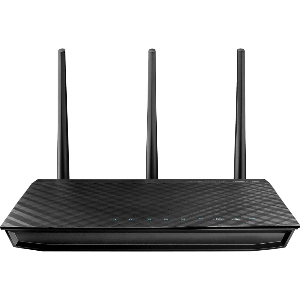 ASUS N900 WiFi Router (RT-N66U) - Dual Band Gigabit Wireless Internet Router  4 GB Ports  Gaming & Streaming  Easy Setup  Parental Control