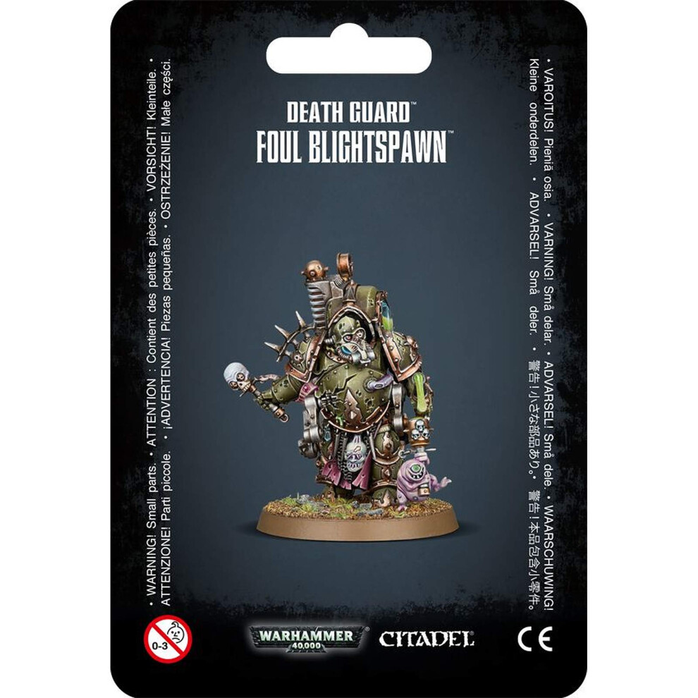 Games Workshop 99070102002"" Death Guard Foul Blightspawn  Black