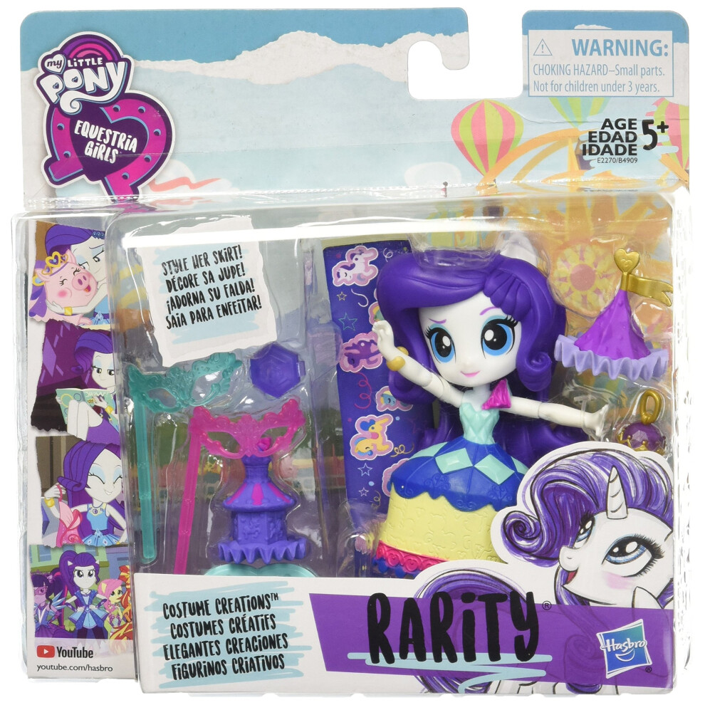 My Little Pony Equestria Girls Minis Rarity Costume Creations