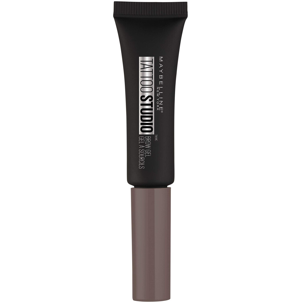 Maybelline TattooStudio Waterproof Eyebrow Gel Makeup  Medium Brown  1 Count