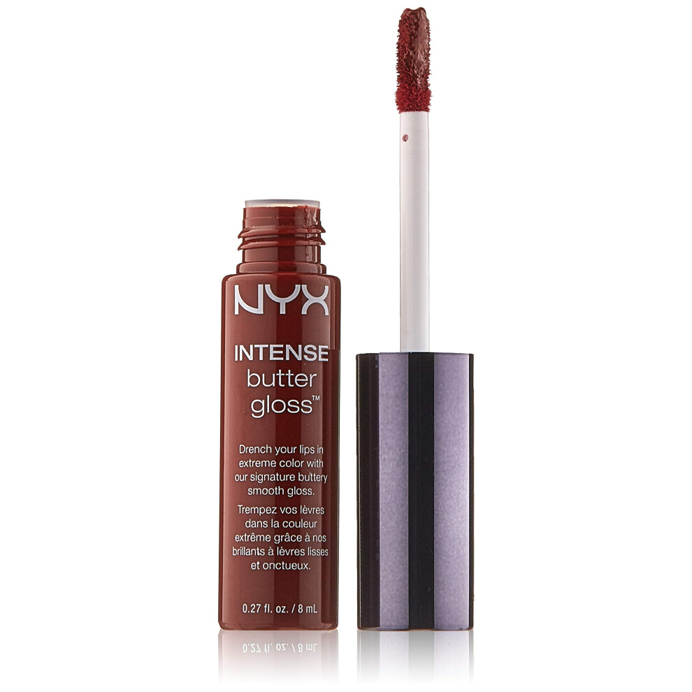 NYX PROFESSIONAL MAKEUP Intense Butter Gloss  Chocolate Apple