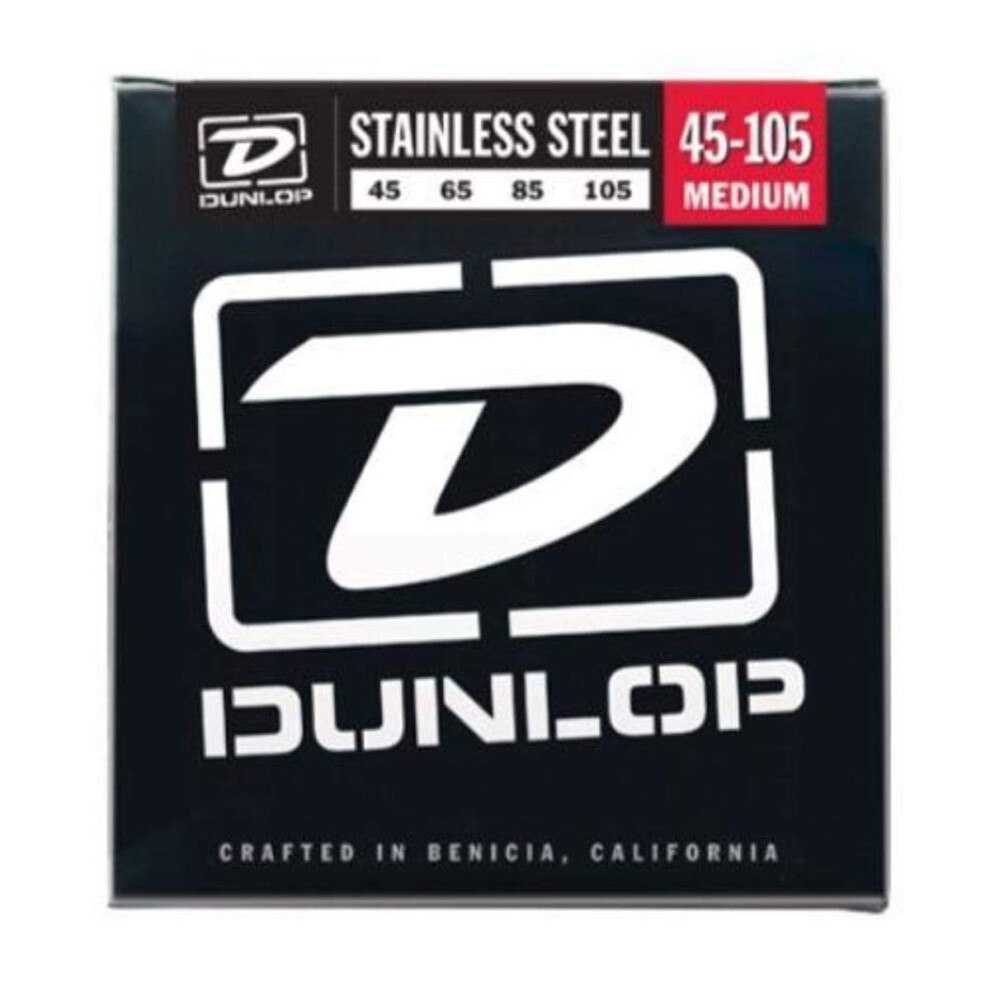 DUNLOP DBS90 Stainless Steel Medium Bass Guitar Single String  090-Gauge