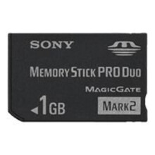 Tarjeta de Memoria Flash Sony 1 GB Memory Stick PRO Duo MSMT1G