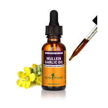 Herb Pharm, Königskerzen-Knoblauchöl mit Ringelblume & Johanniskraut, 1 fl oz (30 ml)