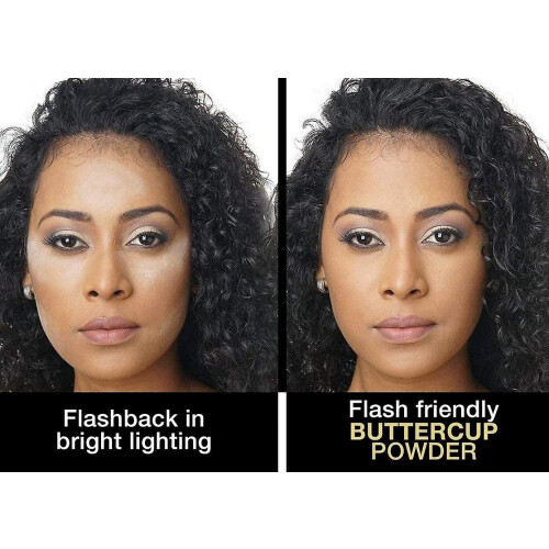 Sacha Buttercup Setting Powder - Finely Milled And Flash-friendly 1