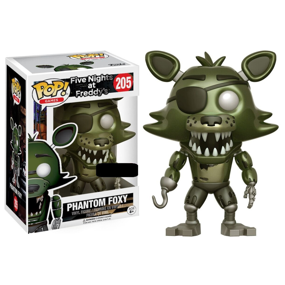 Funko Pop! Five Nights at Freddy's Phantom Foxy Exclusive Vinyl Figure #205