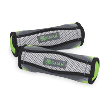 Gaiam handgewichten voor dames en heren, zachte haltersets met handriem - wandelen, hardlopen, fysiotherapie, aerobics - set van 4 lb (2 gewichten van