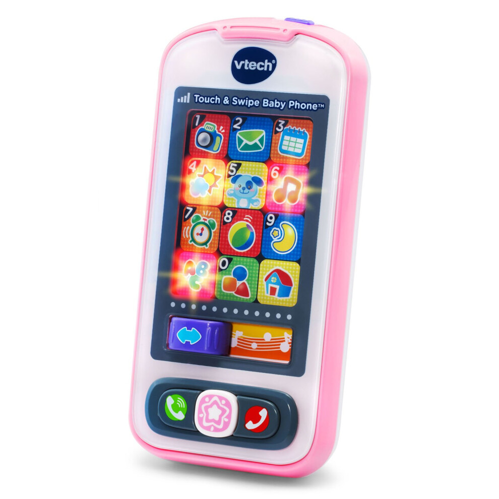 VTech Touch and Swipe Baby Phone  Pink