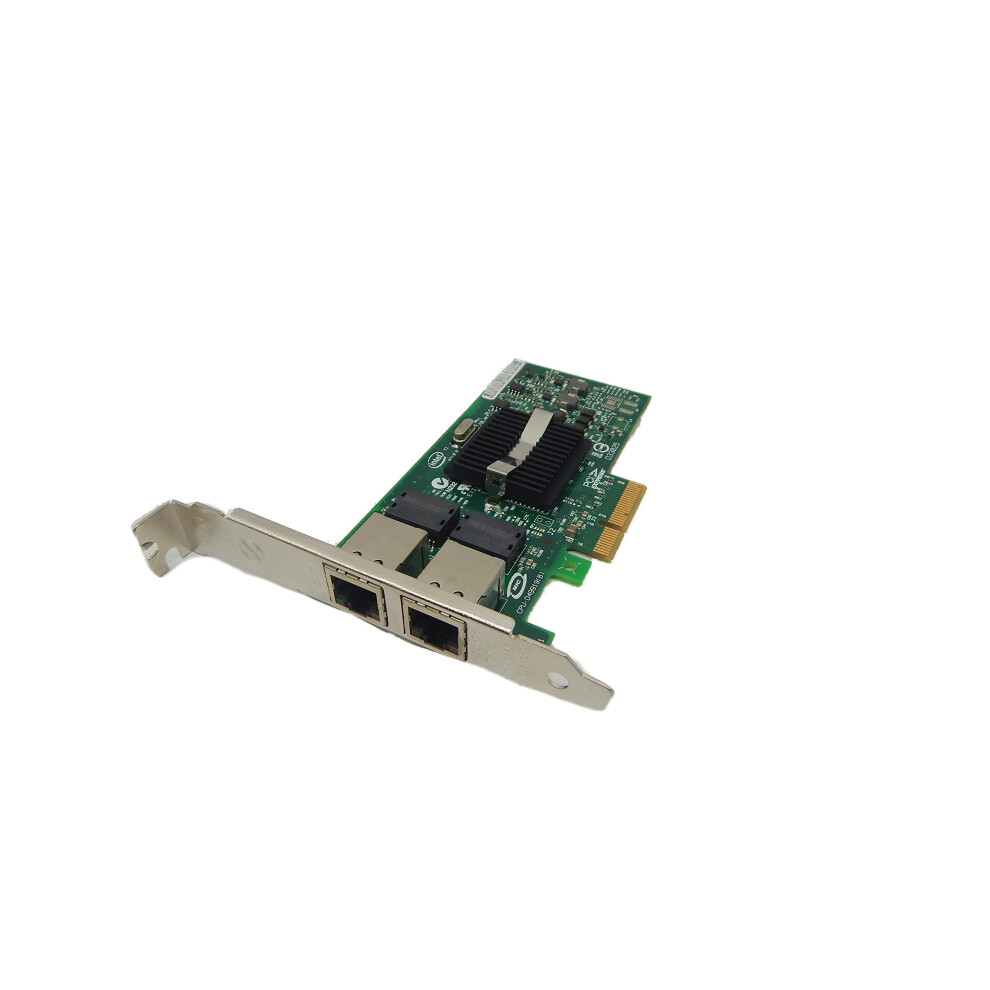 INTEL PRO 1000 PT 2 PORT GIG ETHERNET SERVER PCIE NIC NO DISK NO DOC - EXPI9402PTBLK