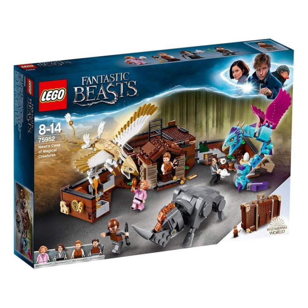 LEGO Fantastic Beasts Newts Case of Magical Creatures 75952 Building Kit (694 Pieces)