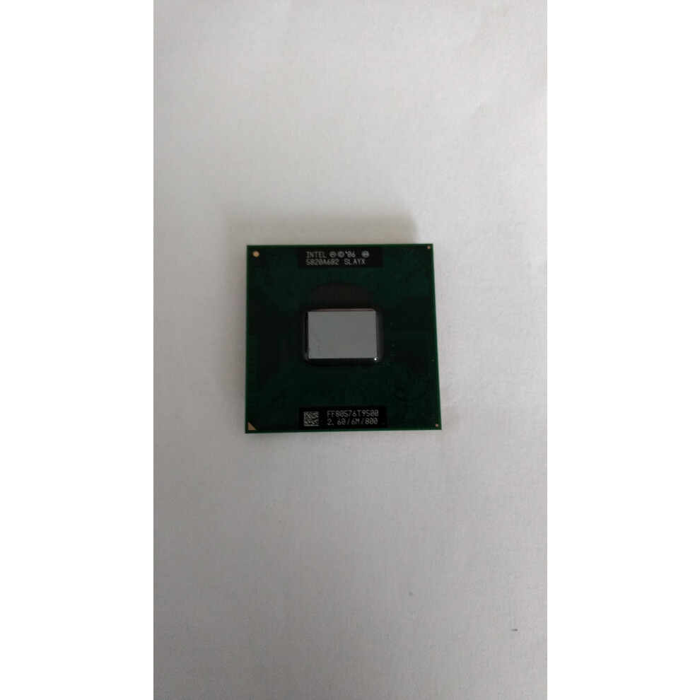 Intel Cpu Core 2 Duo T9500 2.60Ghz Fsb800Mhz 6Mb Ufcpga8 Socket P Tray