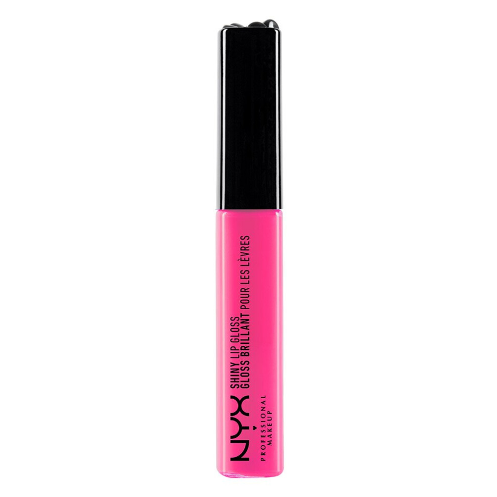 NYX Professional Makeup Mega Shine Lip Gloss  Dolly Pink  0.37 Ounce