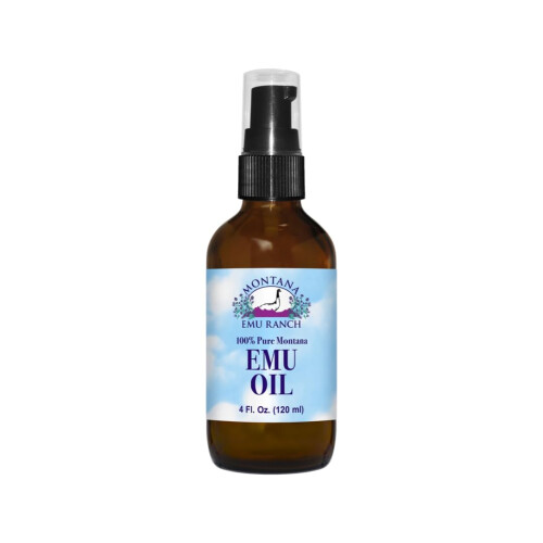 100% Aceite de Emú de Montana (4 Onzas Líquidas)